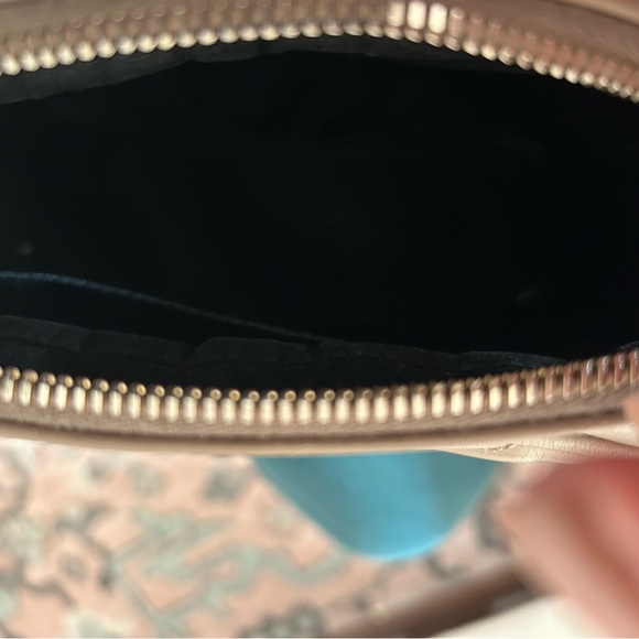 Authentic YSL Calfskin Matelasse Monogram Lou Camera Bag Dark Beige - Picture 12 of 14